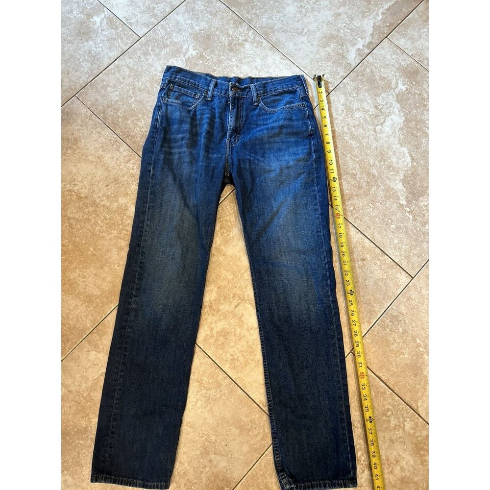 Levi Strauss Men's Blue 514 Tag says Sz 32x32 - Measures 30 x 30